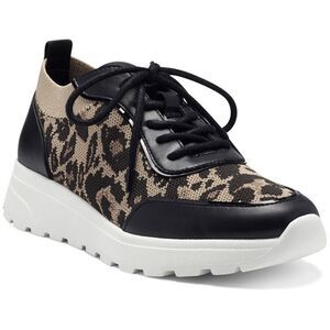 Vince Camuto Billanie‎ Leopard Print Chunky Sneakers Sz 7.5